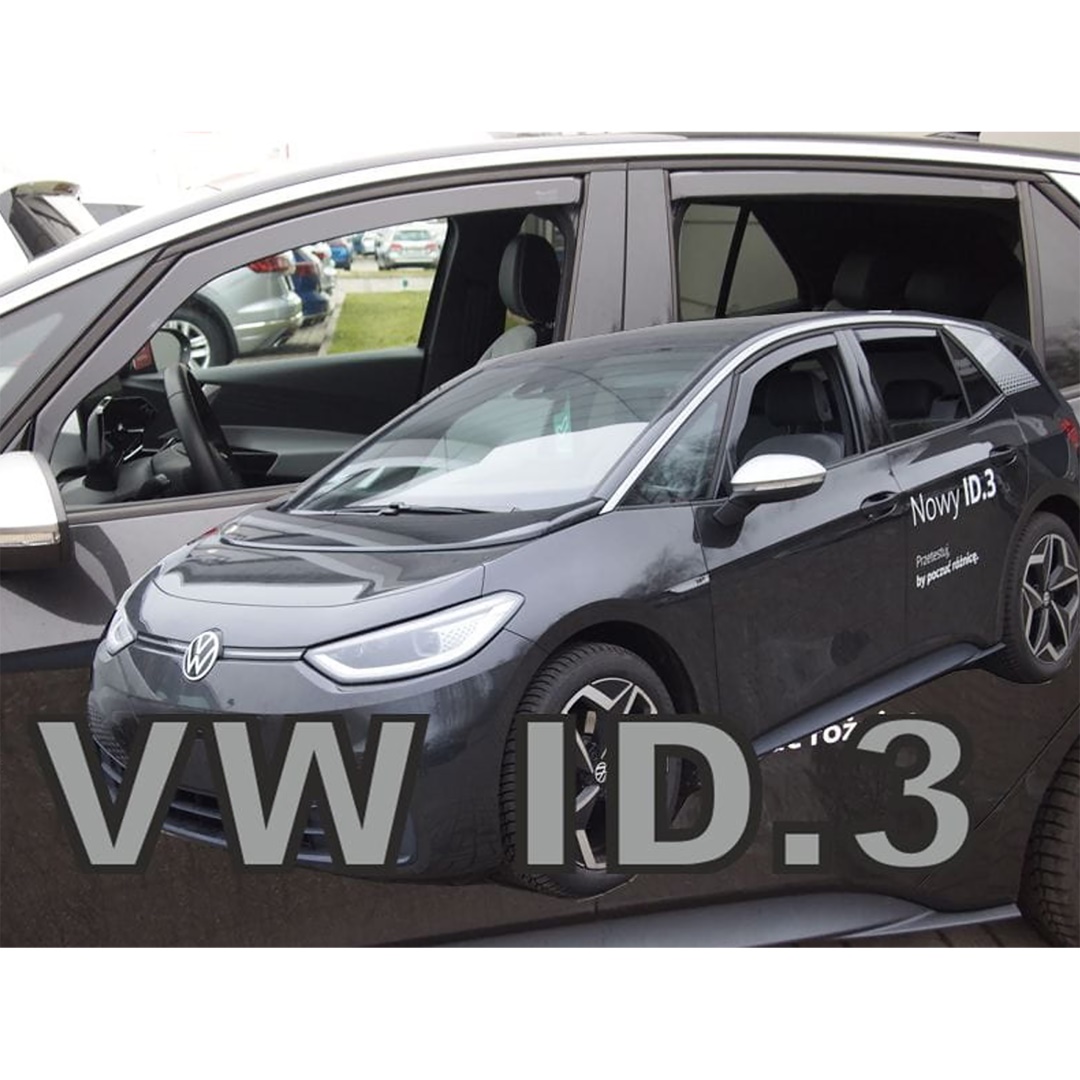 Ανεμοθραύστες για Vw Id.3 5d 2020+ Φιμέ Σετ 4τμχ Heko 1 ΑΝΕΜSET31022