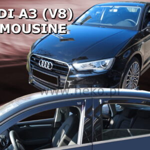 Ανεμοθραύστες Audi A3 (8V) 4D 2012-2020 Φιμέ Heko Σετ 4τμχ 10255
