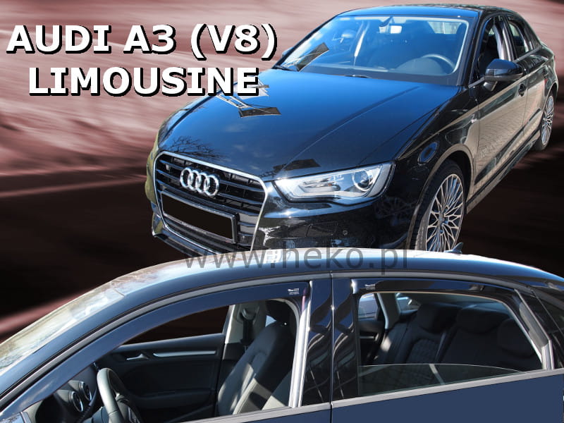 Ανεμοθραύστες Audi A3 (8V) 4D 2012-2020 Φιμέ Heko Σετ 4τμχ 10255 1 Ανεμοθραύστες Audi A3 (8V) 4D 2012-2020 Φιμέ Heko Σετ 4τμχ 10255