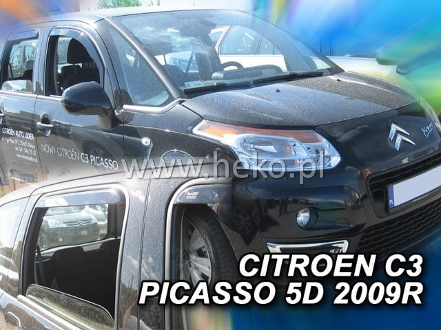Ανεμοθραύστες CITROEN C3 PICASSO 5D 2009+ Φιμέ Σετ 4τμχ Heko 12247 1 Ανεμοθραύστες CITROEN C3 PICASSO 5D 2009+ Φιμέ Σετ 4τμχ Heko 12247