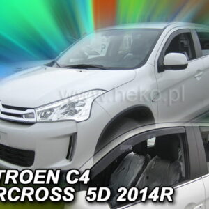 Ανεμοθραύστες CITROEN C4 AIRCROSS 5D 2012-2017 Φιμέ Σετ 4τμχ Heko 12262