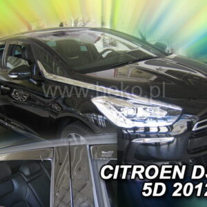 Ανεμοθραύστες CITROEN DS5 5D 2012-2018 Φιμέ Σετ 4τμχ Heko 12255