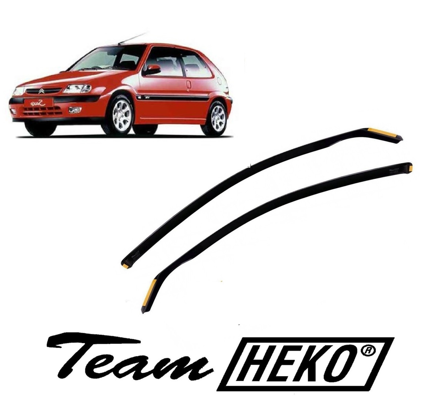 Ανεμοθραύστες CITROEN SAXO 3D 1996-2004 Φιμέ Σετ 2τμχ Heko 12211 1 Ανεμοθραύστες CITROEN SAXO 3D 1996-2004 Φιμέ Σετ 2τμχ Heko 12211