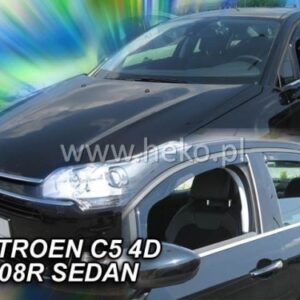 Ανεμοθραύστες Citroen C5 4D 2008-2017 Φιμέ Heko Σετ 4τμχ 12243