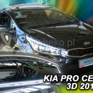 Ανεμοθραύστες KIA Pro-Ceed 3D 2013-2018 Φιμέ Heko Σετ 2τμχ 20115