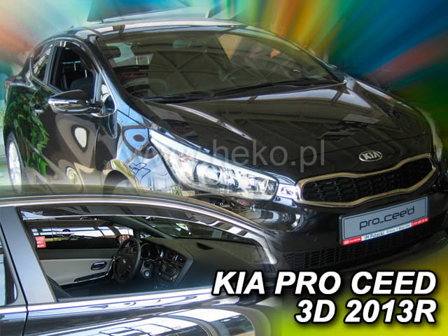 Ανεμοθραύστες KIA Pro-Ceed 3D 2013-2018 Φιμέ Heko Σετ 2τμχ 20115 1 Ανεμοθραύστες KIA Pro-Ceed 3D 2013-2018 Φιμέ Heko Σετ 2τμχ 20115