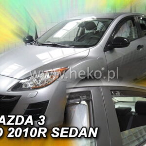 Ανεμοθραύστες MAZDA 3 II 4D SEDAN 2008-2014 Φιμέ Σετ 4τμχ Heko 23153