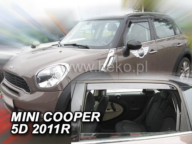 Ανεμοθραύστες Mini Cooper 5D 2011-2014 Φιμέ Heko Σετ 4τμχ 22202 1 Ανεμοθραύστες Mini Cooper 5D 2011-2014 Φιμέ Heko Σετ 4τμχ 22202