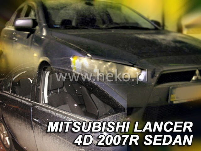 Ανεμοθραύστες Mitsubishi Lancer 4/5D 2007-2016 Φιμέ Heko Σετ 4τμχ 23357 1 Ανεμοθραύστες Mitsubishi Lancer 4/5D 2007-2016 Φιμέ Heko Σετ 4τμχ 23357