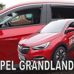 Ανεμοθραύστες Opel GrandLand X 5D 2017-2021 Φιμέ Heko Σετ 4τμχ 25402