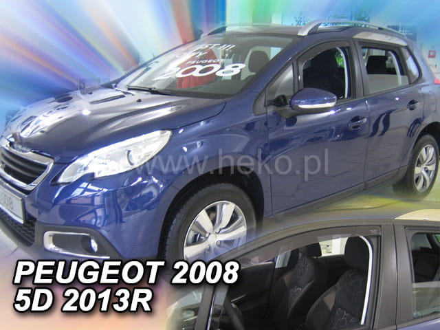 Ανεμοθραύστες Peugeot 2008 5D 2013-2019 Φιμέ της Heko Σετ 2τμχ 26151 1 Ανεμοθραύστες Peugeot 2008 5D 2013 2019 Φιμέ της Heko Σετ 2τμχ 26151