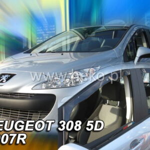 Ανεμοθραύστες Peugeot 308 I 5D 2007-2013 Φιμέ Heko Σετ 2τμχ