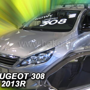 Ανεμοθραύστες Peugeot 308 II 5D 2013-2021 Φιμέ Heko Σετ 2τμχ