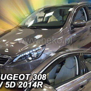 Ανεμοθραύστες Peugeot 308 II SW 5D 2014-2021 Φιμέ Heko Σετ 4τμχ 26155