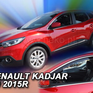 Ανεμοθραύστες Renault Kadjar 5D 2015-2022 Φιμέ Heko Σετ 2τμχ 27191
