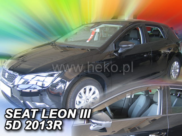 Ανεμοθραύστες Seat Leon III St 5D 2013-2020 Φιμέ της Heko Σετ 2τμχ 28238 1 Ανεμοθραύστες Seat Leon III St 5D 2013 2020 Φιμέ της Heko Σετ 2τμχ 28238