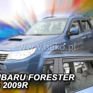 Ανεμοθραύστες Subaru Forester III SH 5D 2008-2013 Φιμέ Heko Σετ 4τμχ 28505