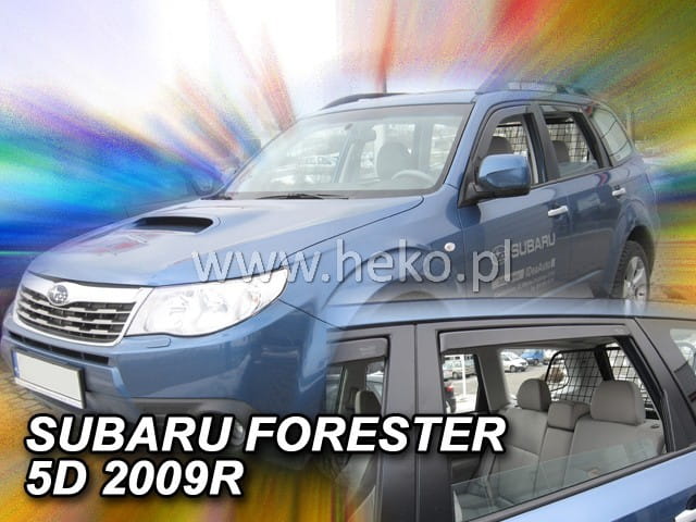 Ανεμοθραύστες Subaru Forester III SH 5D 2008-2013 Φιμέ Heko Σετ 4τμχ 28505 1 Ανεμοθραύστες Subaru Forester III SH 5D 2008-2013 Φιμέ Heko Σετ 4τμχ 28505