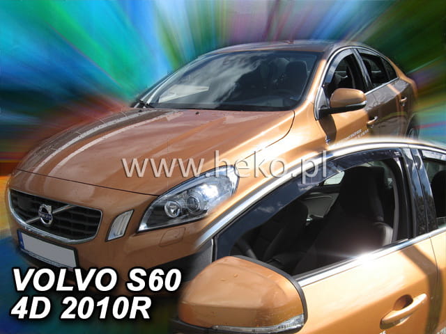 Ανεμοθραύστες Volvo S60 4D / V60 5D 2010-2018 Φιμέ Heko Σετ 2τμχ 31256 1 Ανεμοθραύστες Volvo S60 4D / V60 5D 2010-2018 Φιμέ Heko Σετ 2τμχ 31256