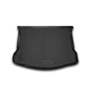 Ford Kuga 2008-2013 Λαστιχένιo Tpe Μαρκέ Πατάκι Πορτ Μπαγκάζ Μαύρο Novline