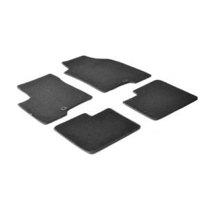 Ford B-max 10/2012-03/2015 Μαρκέ Πατάκια Μοκέτας Σετ 4τμχ της Lampa μαύρα με κουμπώματα