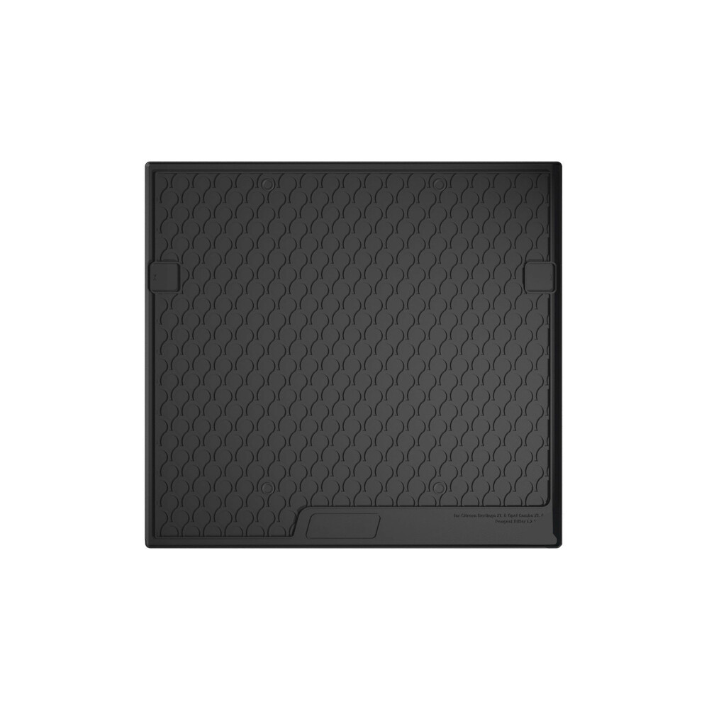 Πατάκι Πορτμπαγκάζ Citroen Berlingo Xl / Combo Life Xl / Peugeot Rifter 08/2018+ Λαστιχένιο Μαύρο της Lampa 1 Πατάκι Πορτμπαγκάζ Citroen Berlingo Xl / Combo Life Xl / Peugeot Rifter 08/2018+ Λαστιχένιο Μαύρο της Lampa