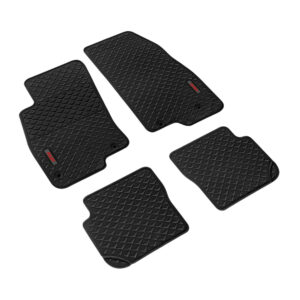 Fiat Punto 3d / 5d / Evo 05/2008-04/2019 Λαστιχένια Πατάκια Σετ 4τμχ Μαύρα Lampa με Κουμπώματα Pilot Eco Gomma Style A
