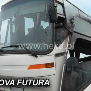 Bova Futura Πούλμαν Αυτοκόλλητοι Φιμέ Ανεμοθραύστες Heko Σετ 2τμχ