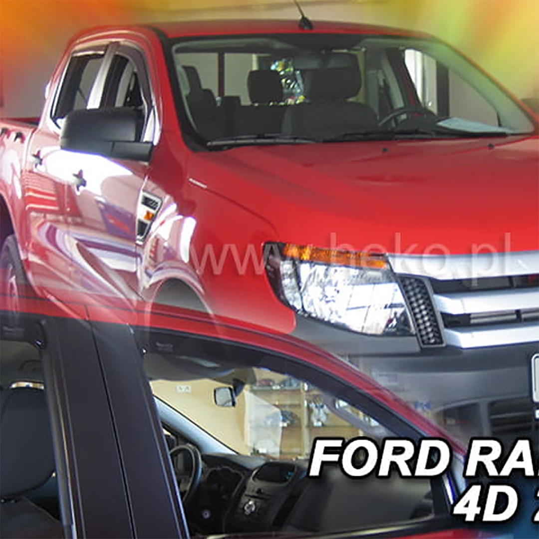 Ανεμοθραύστες Ford Ranger 3 4d 2012+ Φιμέ Heko Σετ 2τμχ 15303 1 Ford Ranger 3 4d 2012+ Φιμέ Ανεμοθραύστες Heko Σετ 2τμχ (tp)