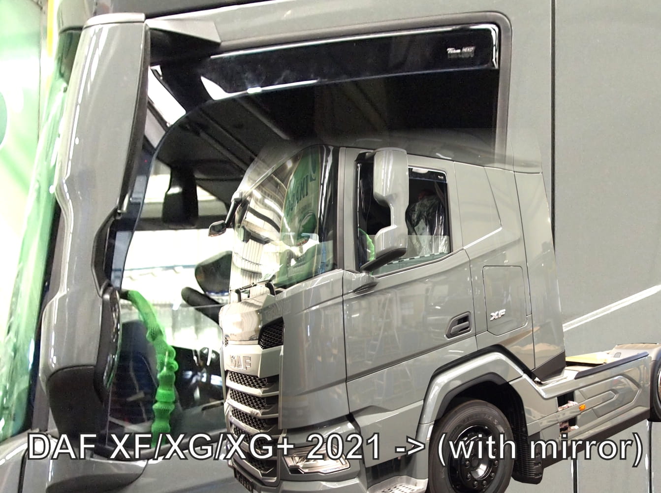 Ανεμοθραύστες για Daf Xf/xg/xg 2021+ με καθρέπτη (gb) Φιμέ Σετ 2τμχ Heko 1 Ανεμοθραύστες για Daf Xf/xg/xg 2021+ με καθρέπτη (gb) Φιμέ Σετ 2τμχ Heko