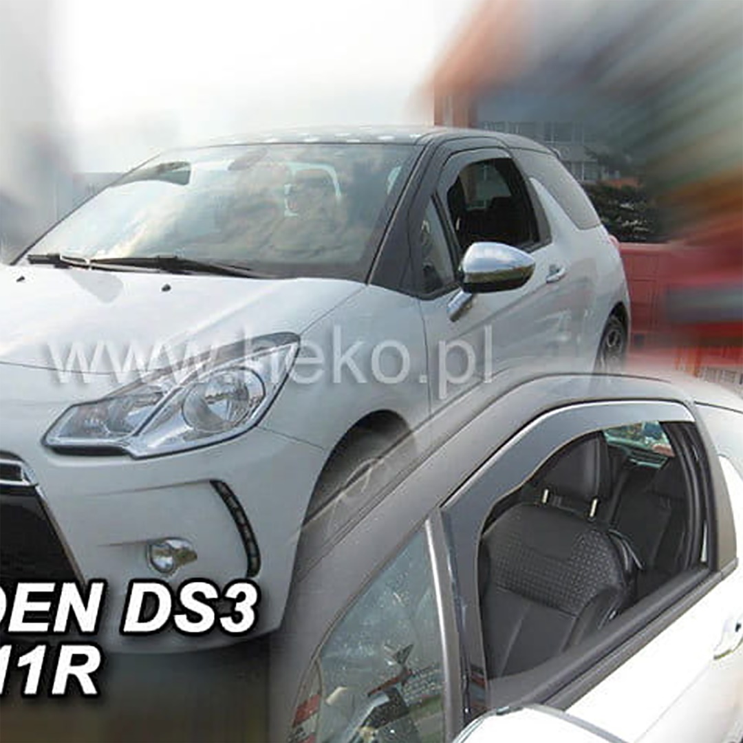Ανεμοθραύστες Citroen Ds3 3d 2010+ Φιμέ Heko Σετ 2τμχ 12253 1 Citroen Ds3 3d 2010+ Φιμέ Ανεμοθραύστες Heko Σετ 2τμχ