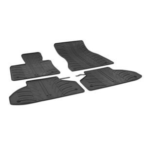 Bmw X6 F16 12/2014-2019 Λαστιχένια Πατάκια Σετ 4τμχ Μαύρα Lampa με Κουμπώματα