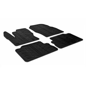 Ford Kuga 03/2013-10/2016 Λαστιχένια Πατάκια Σετ 4τμχ Μαύρα Lampa με Κουμπώματα