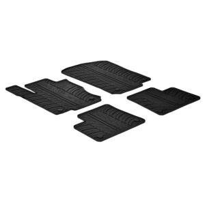 Mercedes Ml W166 10/2011-12/2015 / Mercedes Gle W292 5d 2016-2019 Λαστιχένια Πατάκια Σετ 4τμχ Μαύρα Lampa με Κουμπώματα