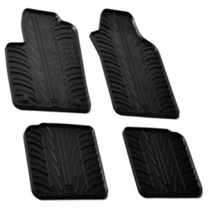 Lancia Ypsilon 06/2011+ Λαστιχένια Πατάκια Σετ 4τμχ Μαύρα Lampa