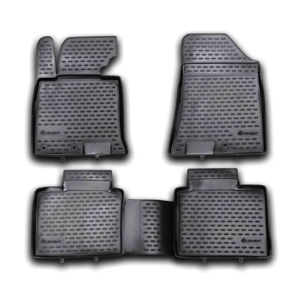 Hyundai I40 2011+ Λαστιχένια Πατάκια Σετ 4τμχ Μαύρα Novline 1 Hyundai I40 2011+ Λαστιχένια Πατάκια Σετ 4τμχ Μαύρα Novline