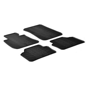 Bmw 3 ΣΕΙΡΑ E90 03/2005-01/2012 / Bmw 3 ΣΕΙΡΑ E91 Touring 09/2005-05/2012 Λαστιχένια Πατάκια Σετ 4τμχ Μαύρα Lampa με Κουμπώματα