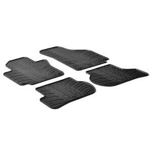 Λαστιχένια Πατάκια Vw Golf Plus 03/2009+ Σετ 4τμχ Μαύρα Lampa L2431.6