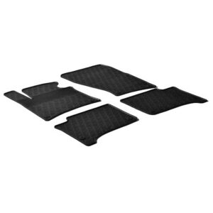 Vw Touareg 05/2010-2018 / Porsche Cayenne 2010-2017 Λαστιχένια Πατάκια Σετ 4τμχ Μαύρα Lampa με Κουμπώματα