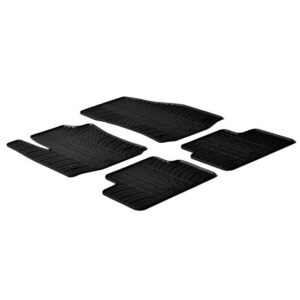 Opel Meriva 05/2010-2017 Λαστιχένια Πατάκια Σετ 4τμχ Μαύρα Lampa με Κουμπώματα