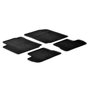 Citroen C2 10/2003-03/2010 Λαστιχένια Πατάκια Σετ 4τμχ Μαύρα Lampa