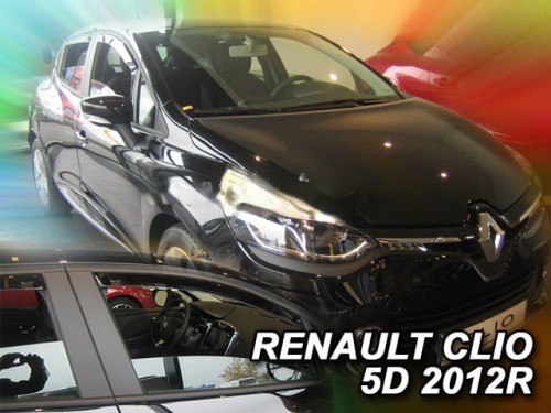 Ανεμοθραύστες για Renault Clio Iv 5d 2012-2019 Φιμέ της Heko Σετ 2τμχ 27183 1 Ανεμοθραύστες για Renault Clio Iv 5d 2012-2019 Φιμέ της Heko Σετ 2τμχ 27183