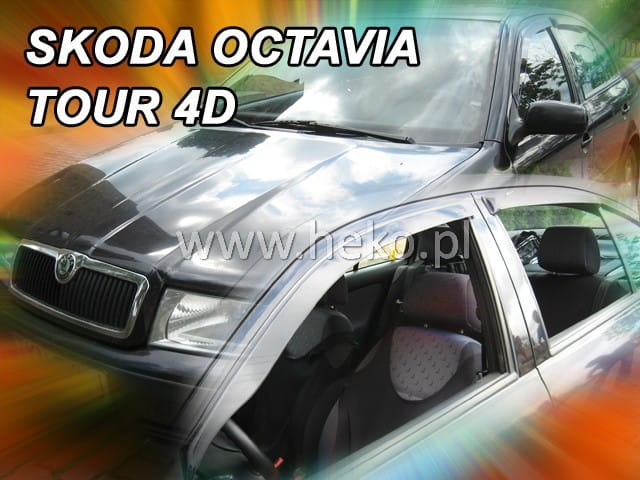 Ανεμοθραύστες Skoda Octavia / Tour 4d/5d 1996-2010 Φιμέ της Heko Σετ 2τμχ 28307 1 Ανεμοθραύστες Skoda Octavia / Tour 4d/5d 1996-2010 Φιμέ της Heko Σετ 2τμχ 28307