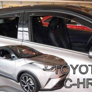 Toyota C-hr 5d 2016+ Φιμέ Ανεμοθραύστες Heko Σετ 4τμχ για Μπρος-Πίσω Παράθυρα (tp)