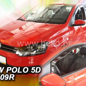 Ανεμοθραύστες για Vw Polo 5d 2009-2017 / Polo Cross Φιμέ της Heko Σετ 2τμχ 31177 (tp)