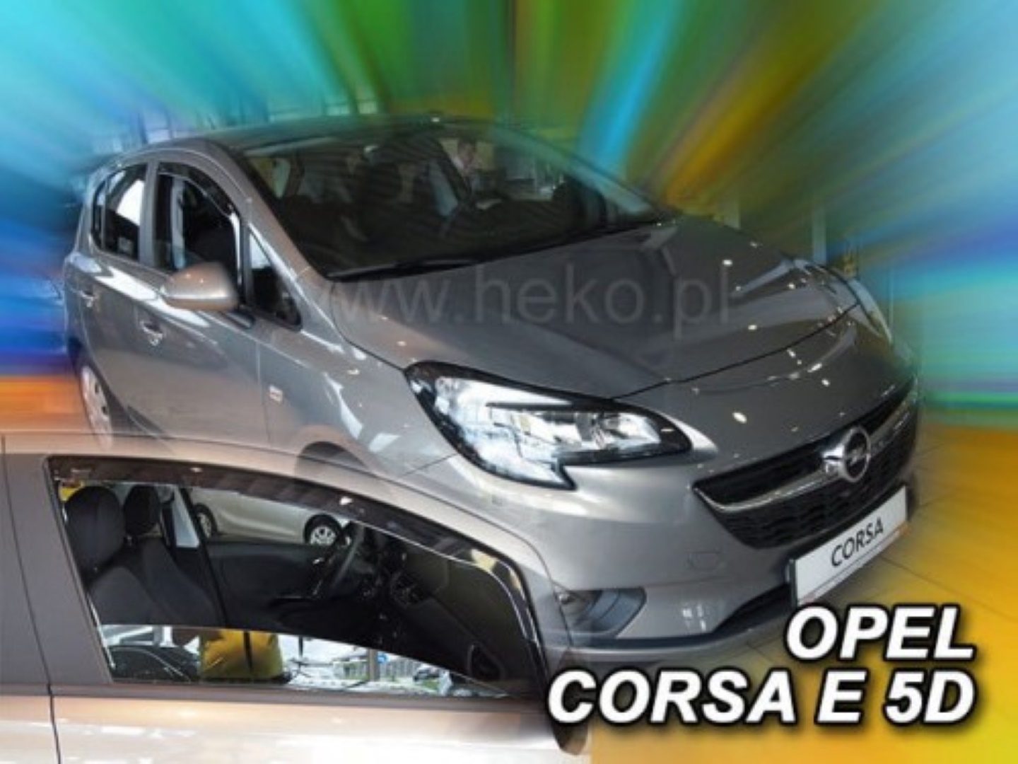 Ανεμοθραύστες για Opel Corsa D / E 5d 09/2006-2019 Φιμέ της Heko Σετ 2τμχ 25362 1 Ανεμοθραύστες για Opel Corsa D / E 5d 09/2006-2019 Φιμέ της Heko Σετ 2τμχ 25362