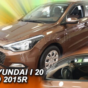 Ανεμοθραύστες Hyundai I20 5d 2015-2020 Φιμέ Heko Σετ 2τμχ 17282