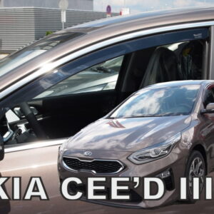 Ανεμοθραύστες KIA Ceed 5D Htb/Sw 2018+ /XCeed 5D 2019+ Φιμέ Heko Σετ 2τμχ 20182