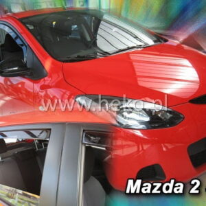 Ανεμοθραύστες MAZDA 2 5D 2009-2014 Φιμέ Σετ 4τμχ Heko 23152