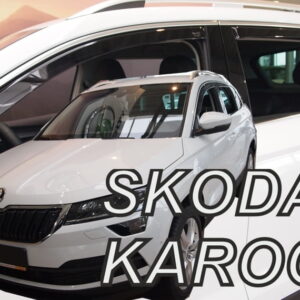 Ανεμοθραύστες Skoda Karoq 5D 2017+ Φιμέ Heko Σετ 4τμχ 28351